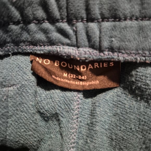 No Boundaries men's dark Teal size medium  32-34 jogging pants, GUC - Picture 7 of 8